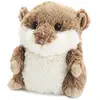 Image de Peluche Bouillotte Hamster Marron