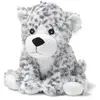 Image de Peluche Bouillotte Léopard Blanc Blanc