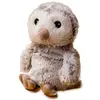 Image de Peluche Bouillotte Chouette Junior Marron