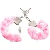 Image de Menottes en métal avec fourrure rose Furry Handcuffs