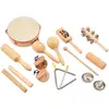 Image de Set De 10 Instruments De Percussion Beige
