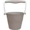 Image de Seau De Plage En Silicone Souple Grey