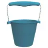 Image de Seau De Plage En Silicone Souple Blue