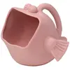 Image de Pelle À Main En Forme De Poisson Dusty Rose