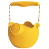 Image de Arrosoir De Plage En Silicone Souple Jaune