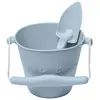 Image de Ensemble Seau Et Pelle - Jouet De Jardin Et De Plage Souple Et Coloré Duck Egg Blue