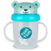 Image de Tasse Anti Fuite + Paille Lestée Ourson Bleu - V3 Bleu