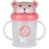 Image de Tasse Anti Fuite + Paille Lestée Ourson Rose - V3 Rose