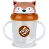 Image de Tasse Anti Fuite + Paille Lestée Renard - V3 Marron