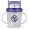 Image de Tasse Anti Fuite + Paille Lestée Chouette - V3 Violet
