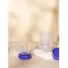 Image de Lot de 4 pots de conservation 160 ml pour lait maternel blanc