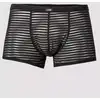 Image de Boxer transparent rayures noir