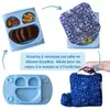 Image de Assiette Easymat + Sac Isotherme Fleur De Jardin Bleu Multi-coloured