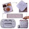 Image de Assiette Easymat + Sac Isotherme Fleur De Jardin Rose Multi-coloured