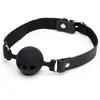 Image de Bâillon boule respirant silicone medium Bondage Boutique