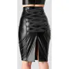 Image de Jupe effet cuir Fierce S