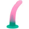 Image de Dildo ventouse silicone Superstar rose