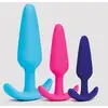Image de Kit plug anal silicone Booty Nights 3 pièces