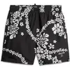 Image de Short de bain imprimé hawaïen Superdry Noir S M3010232A-2BW