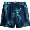 Image de Short de bain imprimé hawaïen Superdry Bleu S M3010232A-2BX