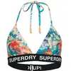 Image de Haut de maillot de bain femme Superdry Bleu 2XS W3010400A-2CT