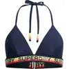 Image de Haut de maillot de bain femme Superdry Bleu XL W3010400A-ADQ