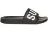 Image de Claquettes de piscine véganes femme Superdry Core Noir 36/37 WF310229A-33B
