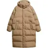 Image de Doudoune longue à capuche femme Superdry Marron XL W5011801A-8KO
