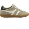 Image de Baskets à lacet en daim femme Gola Cyclone Gris 41 CLB762CW