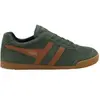 Image de Baskets à lacet en daim Gola Harrier Suede Vert 44 CMA192NU