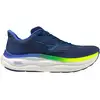 Image de Mizuno Wave Sky 9 Chaussure de running sans stabilisateurs Hommes - bleu foncé, jaunes fluo, Taille 44