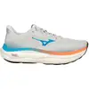 Image de Mizuno Wave Sky 9 Chaussure de running sans stabilisateurs Hommes - gris clair, orange, Taille 44,5