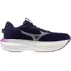 Image de Mizuno Wave Rider 30 Chaussure de running sans stabilisateurs Femmes - bleu foncé, lilas, Taille 40