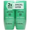 Image de BEE FRESH Déodorant roll-on 24h respectueux du microbiome, pack de 2 x 50 ml