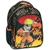 Image de Sac À Dos Maternelle Avec Personnage Naruto 30 Cm Noir / Orange