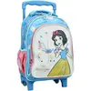 Image de Sac À Dos À Roulettes Enfant Fille - Blanche Neige - Licence Disney Multicolore