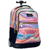 Image de Sac À Dos À Roulettes Fille 48 Cm - Trolley Haut De Gamme - Hallmark Multicolore