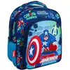Image de Sac À Dos Garçon Captain America Polyester Avengers Bleu Marine