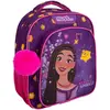 Image de Sac À Dos Maternelle Disney Asha En Polyester Motif Personnages 31 X 27 X 10 Cm Bleu / Violet / Gris