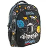 Image de Sac À Dos Scolaire Garçon 2 Compartiments Astronaute Rocket Travel 43 Cm Noir / Bleu / Blanc