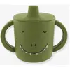 Image de Tasse d'apprentissage Animal en silicone vert