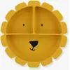 Image de Assiette en silicone avec compartiments Animal mr lion