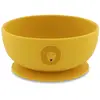 Image de Bol En Silicone Avec Ventouse Jaune
