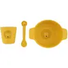 Image de Ensemble repas 3 pièces 1er âge Animal en silicone mr lion