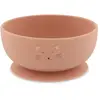 Image de Bol En Silicone Avec Ventouse Rose
