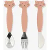 Image de Lot de 3 couverts 2e âge Animal mrs cat