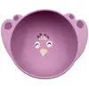 Image de Bol En Silicone Avec Ventouse Violet