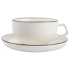Image de Tasse avec soucoupe S|P Collection Studio Base White, 220 ml