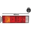 Image de VAN WEZEL 2812925 Feu arrière gauche, avec porte-lampe