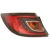 Image de VAN WEZEL 2756931 Feu arrière gauche, sans porte-lampe, Partie extérieure